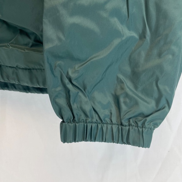 Trimark Buttoned Lightweight Windbreaker Jacket Army Green Men’s Size Large - Picture 9 of 11